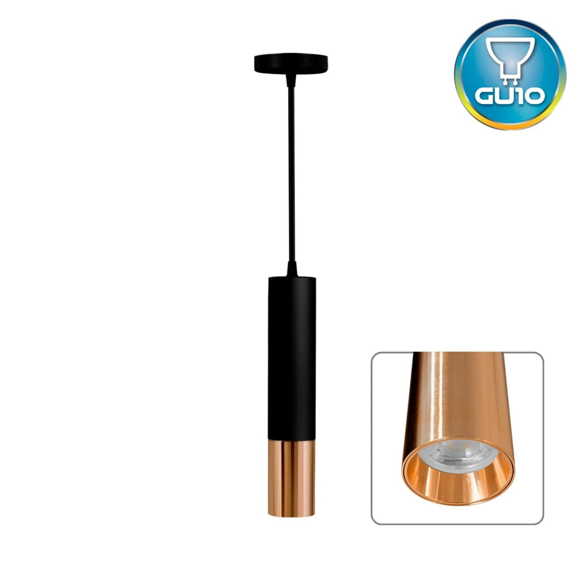 COLGANTE GU10 TUBE - Imagen 1