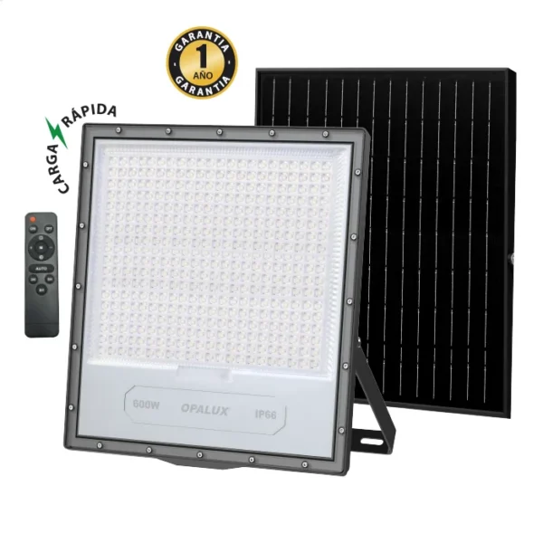 REFLECTOR SOLAR LED 600W CCT OPALUX